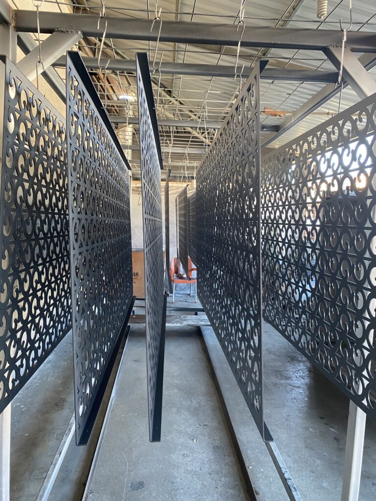 Fethiye Statik elektrostatik toz boya uygulaması 7